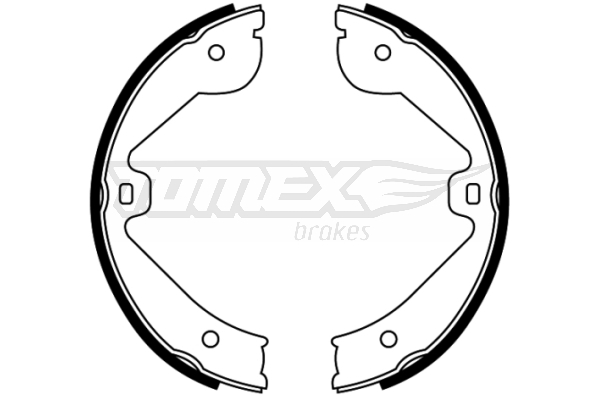 Sada brzdových čeľustí TOMEX Brakes